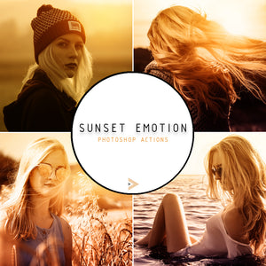 Sunset Emotion - Photoshop Actions