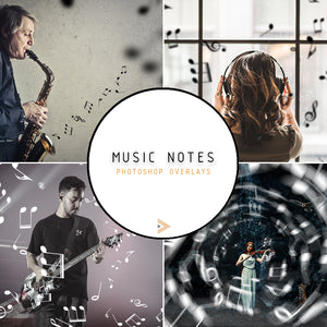 Music Notes - Overlays