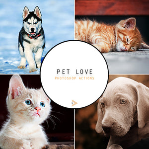 Pet Love - Photoshop Actions